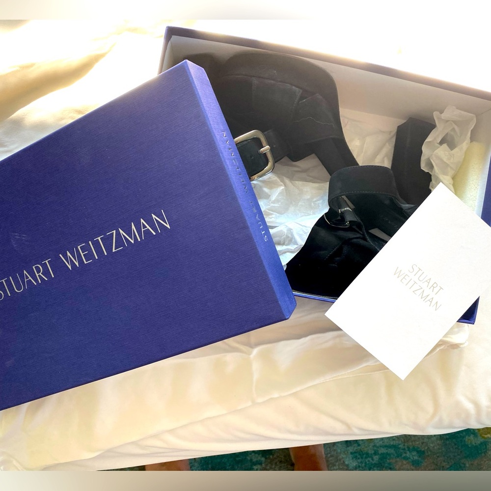 Stuart Weitzman Exhale Platform Heels